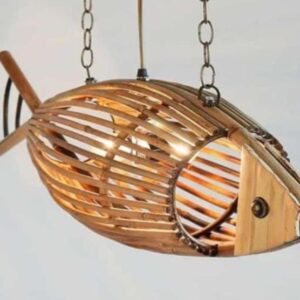 Lampshade Barrel Fish (Without Electrical Accessories)